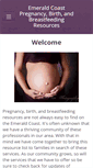 Mobile Screenshot of emeraldcoastbirthresources.com